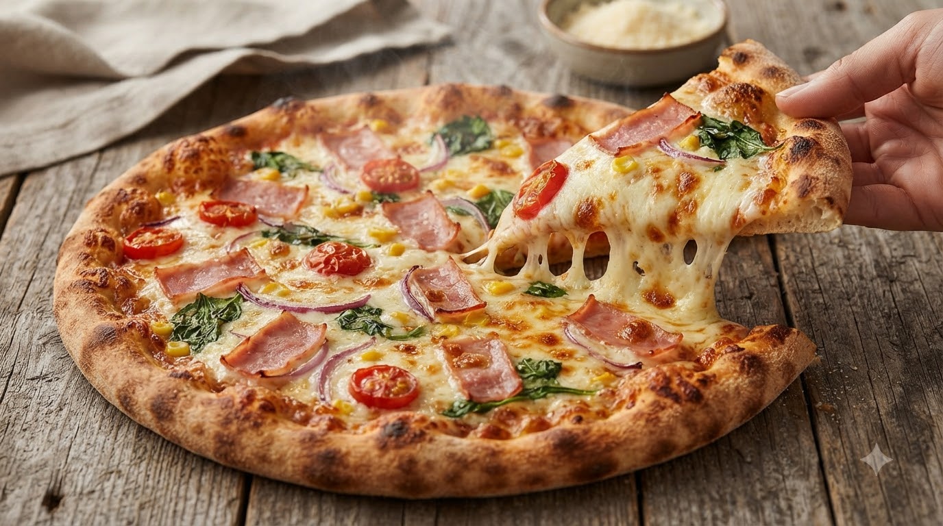 Pizza Napoletana Sottile Senza Impasto