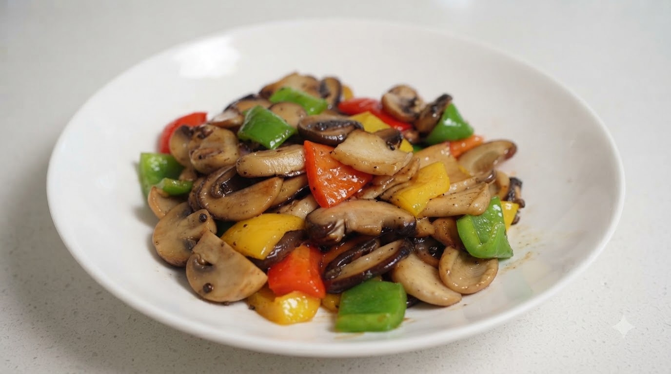 Funghi Misti al Pepe Nero