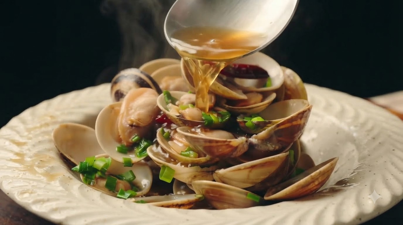 Vongole al Sake in Stile Midnight Diner (Asari no Sakamushi)