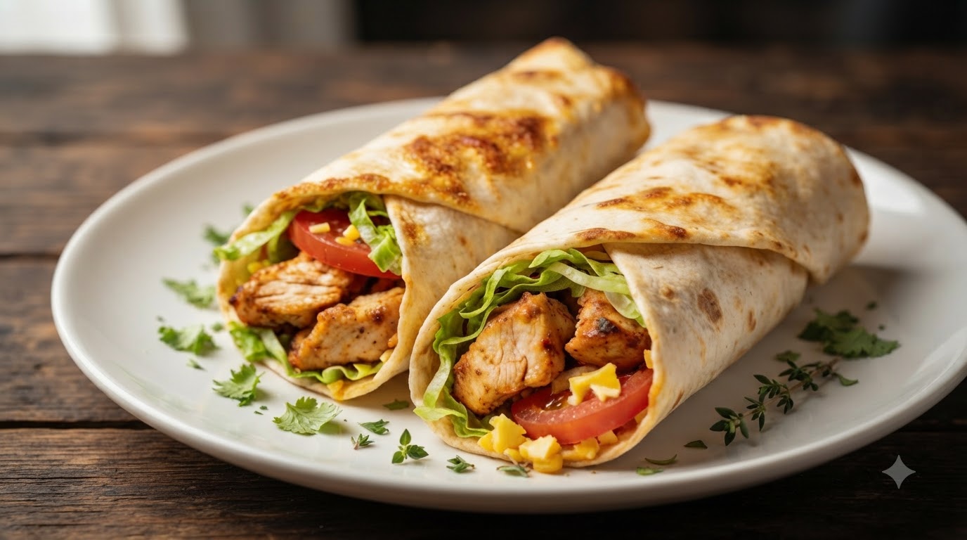 Wrap di Pollo alla Messicana