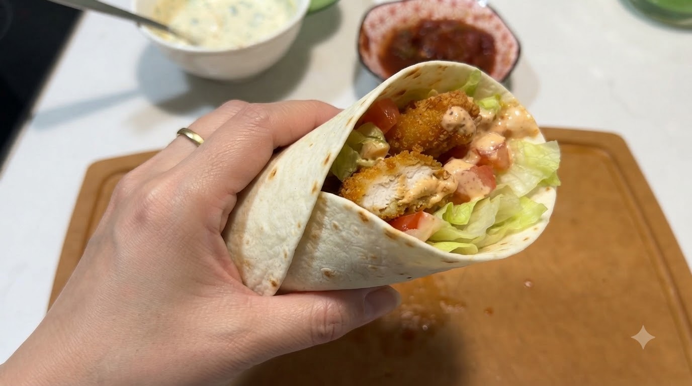 Wrap Messicano di Pollo stile KFC