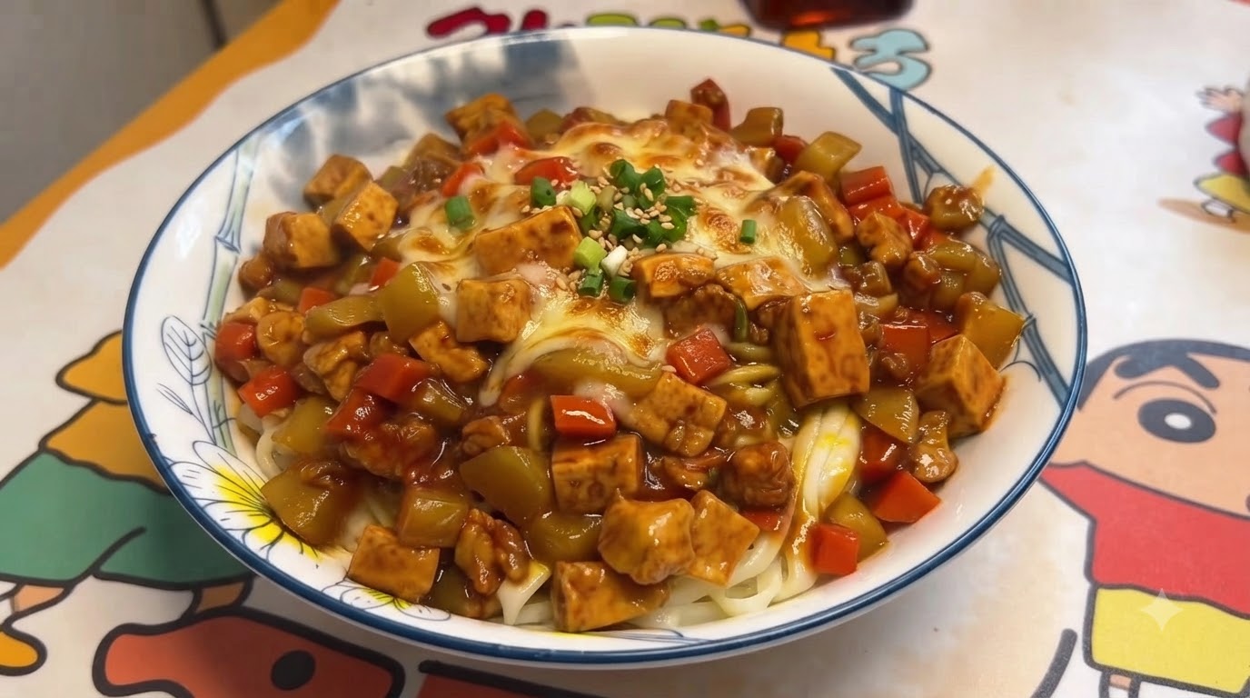 Spaghetti Saltati con Tre Dadi (San Ding Laomian)