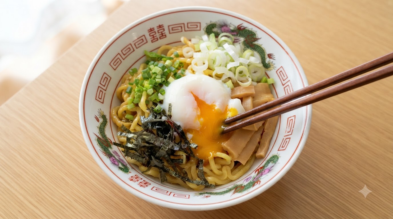 Tokyo Abura Soba (Ramen Senza Brodo all'Olio)