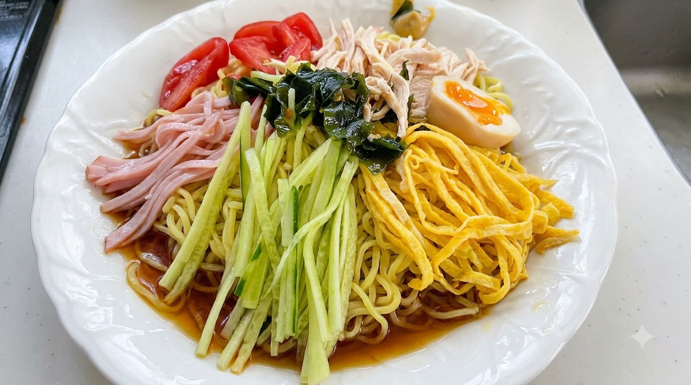 Spaghetti Freddi Giapponesi (Hiyashi Chuka)