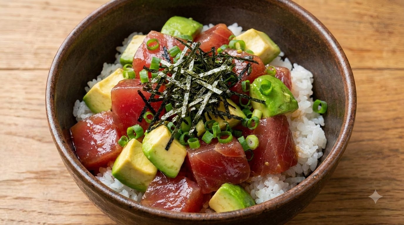 Poke Bowl Cremosa con Tonno e Avocado