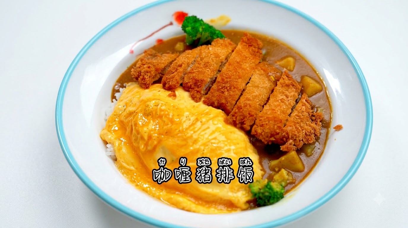 Katsukare: Riso al Curry con cotoletta di maiale croccante