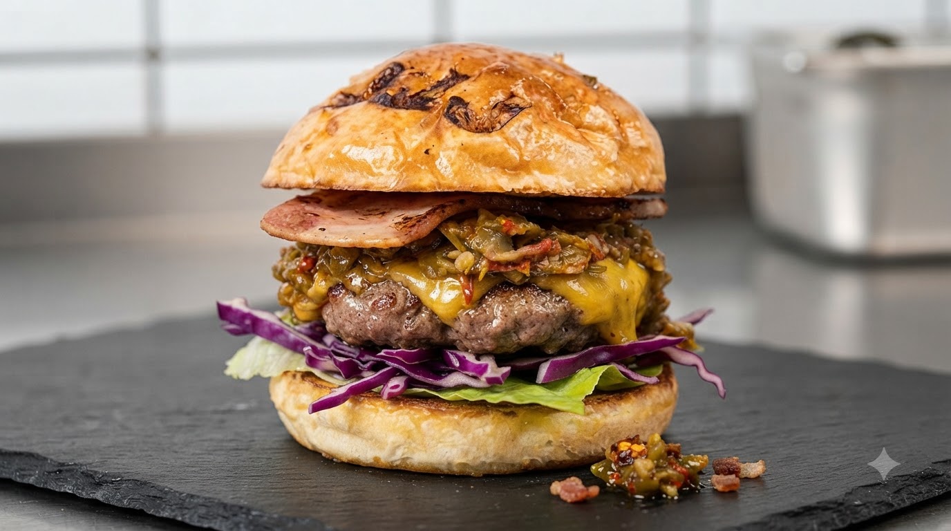 Burger Gourmet al Doppio Peperoncino