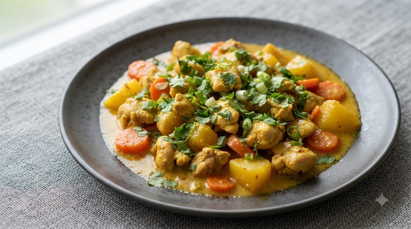 Pollo al Curry di Cocco alla Thailandese