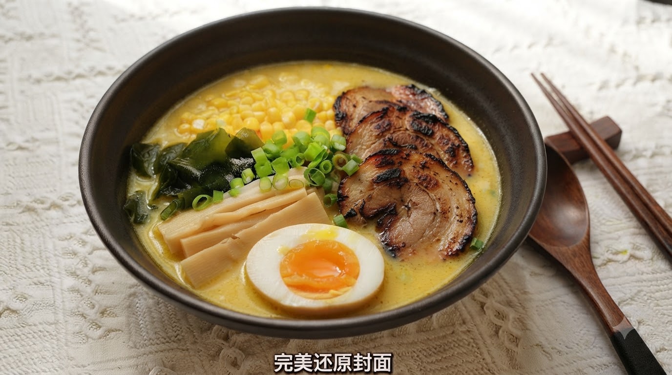 Ramen Tonkotsu al Curry di Cocco