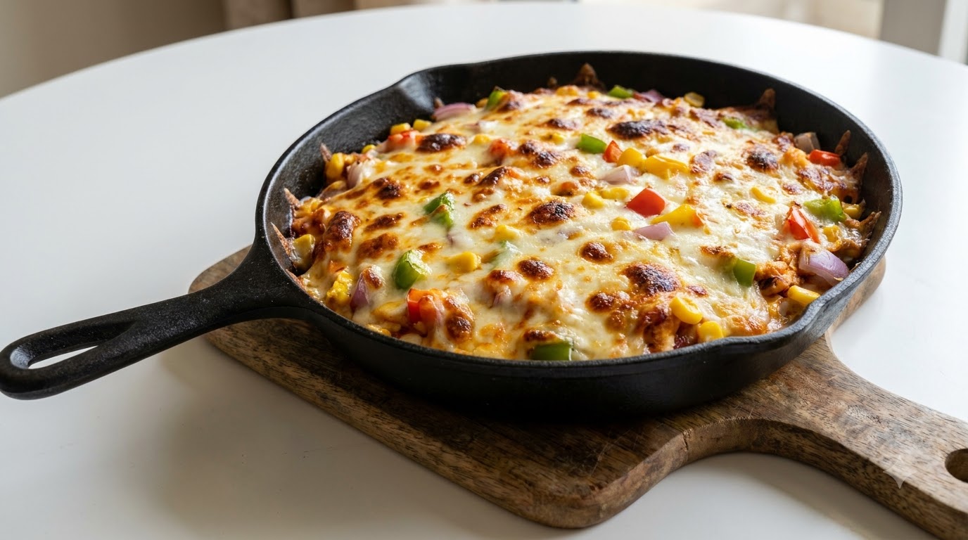Pizza di Petto di Pollo in Padella Fatta in Casa