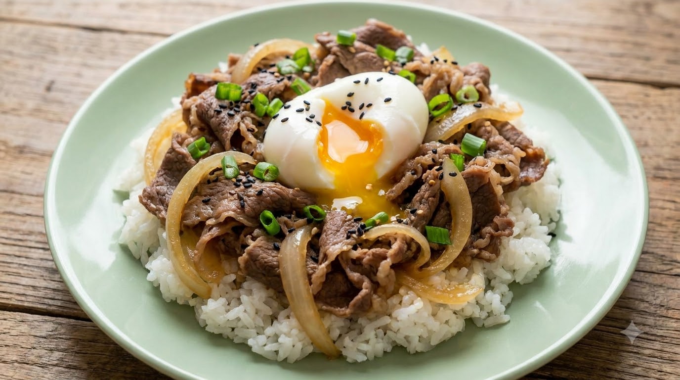Ciotola di Manzo in Stile Yoshinoya Fatta in Casa