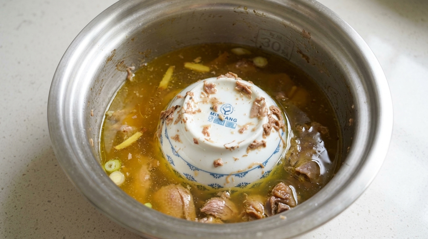 Zuppa Tradizionale di Anatra Traboccante di Minnan