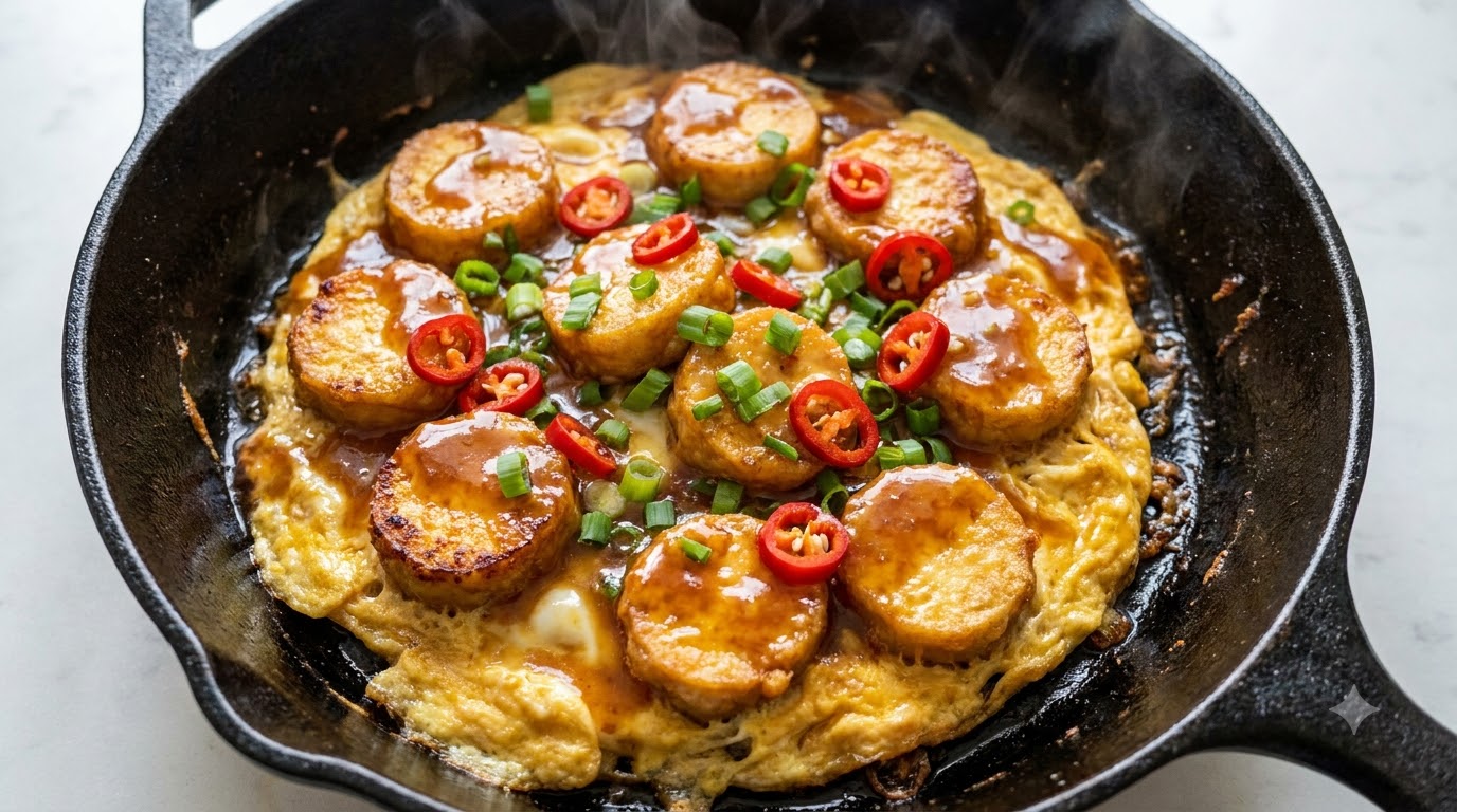 Tofu Giapponese Siffrizzante con Uova