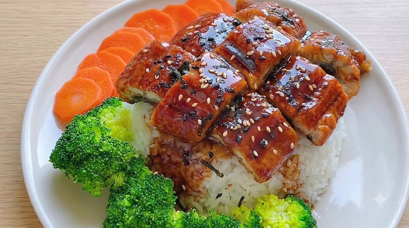 Donburi di Anguilla Giapponese Facile e Veloce (Unadon)